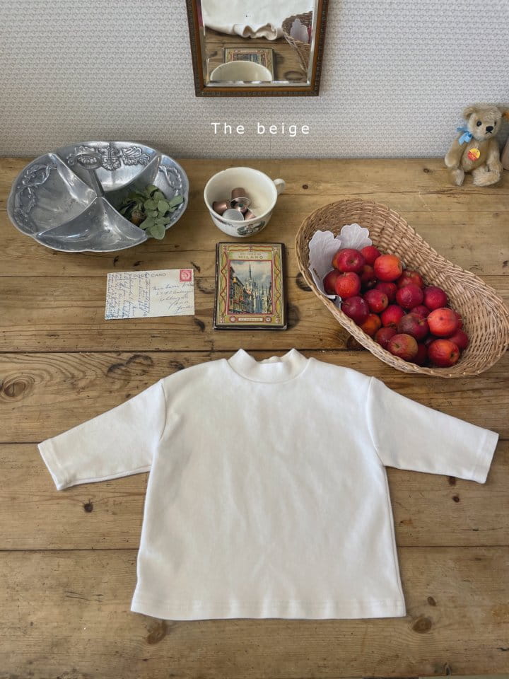 THE BEIGE - Korean Children Fashion - #Kfashion4kids - Boxy Turtleneck - 4