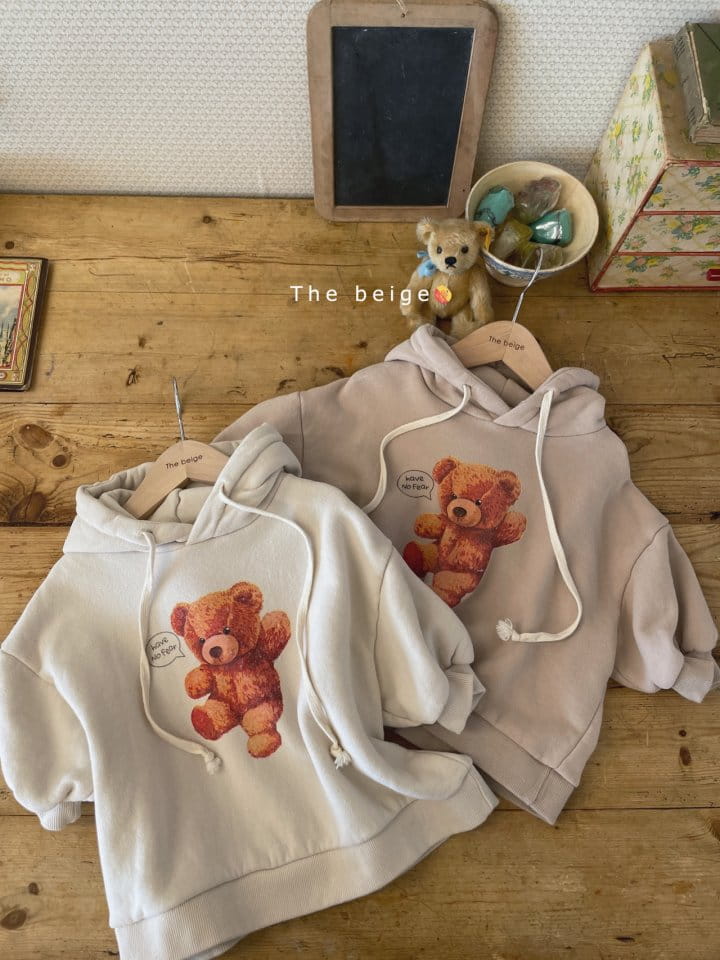 THE BEIGE - Korean Children Fashion - #Kfashion4kids - Bear Hoody