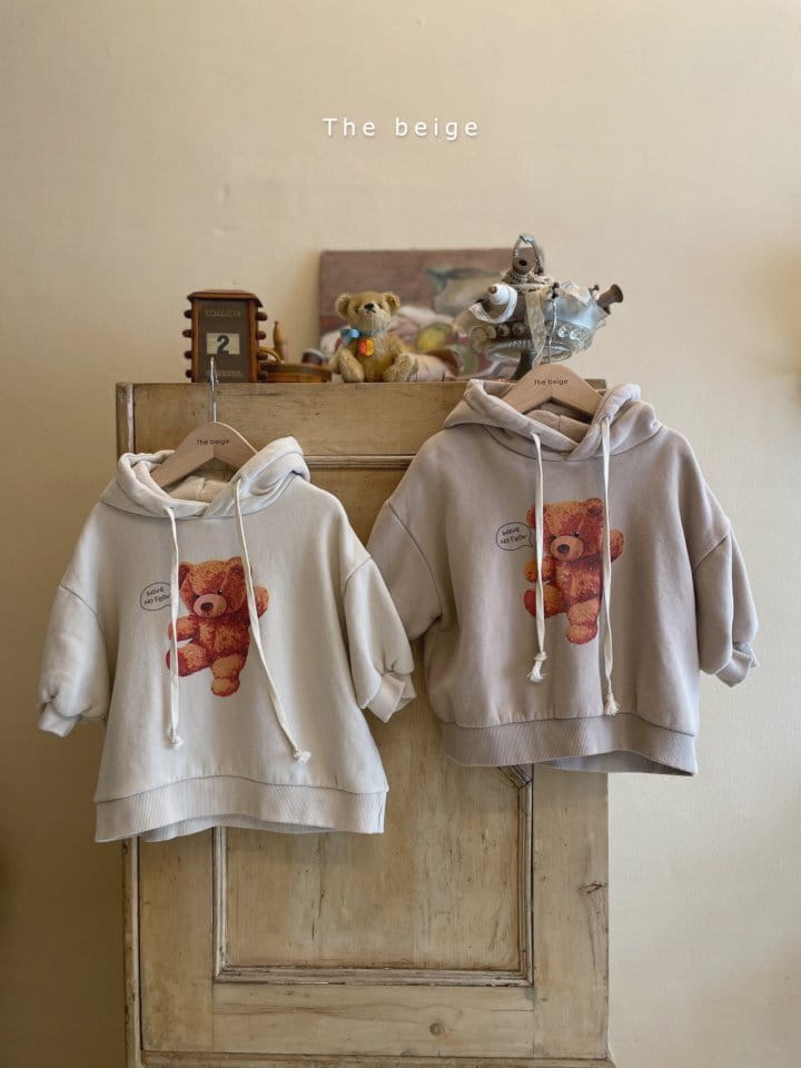 THE BEIGE - Korean Children Fashion - #Kfashion4kids - Bear Hoody - 2