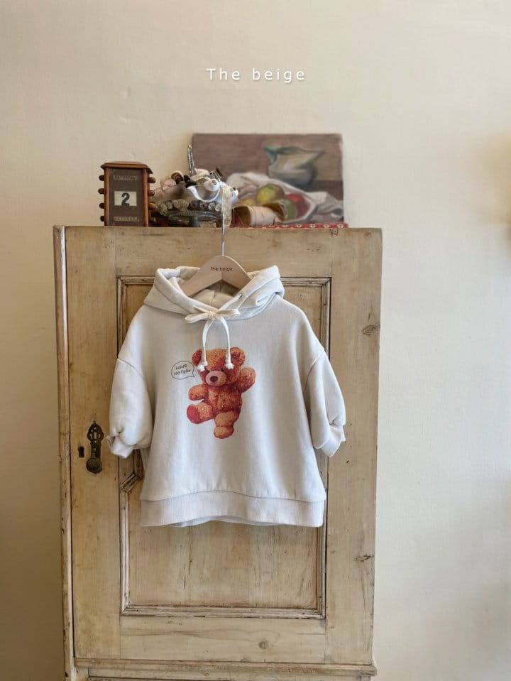 THE BEIGE - Korean Children Fashion - #Kfashion4kids - Bear Hoody - 3