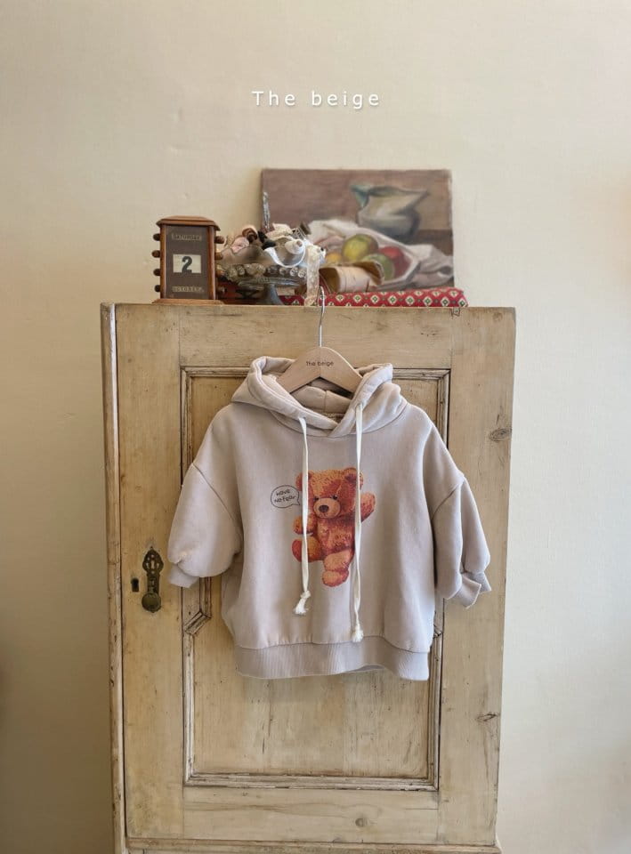 THE BEIGE - Korean Children Fashion - #Kfashion4kids - Bear Hoody - 4