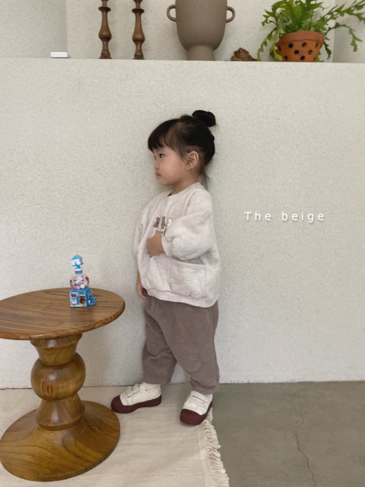 THE BEIGE - Korean Children Fashion - #Kfashion4kids - Bear Pocket Sweatshirt - 11