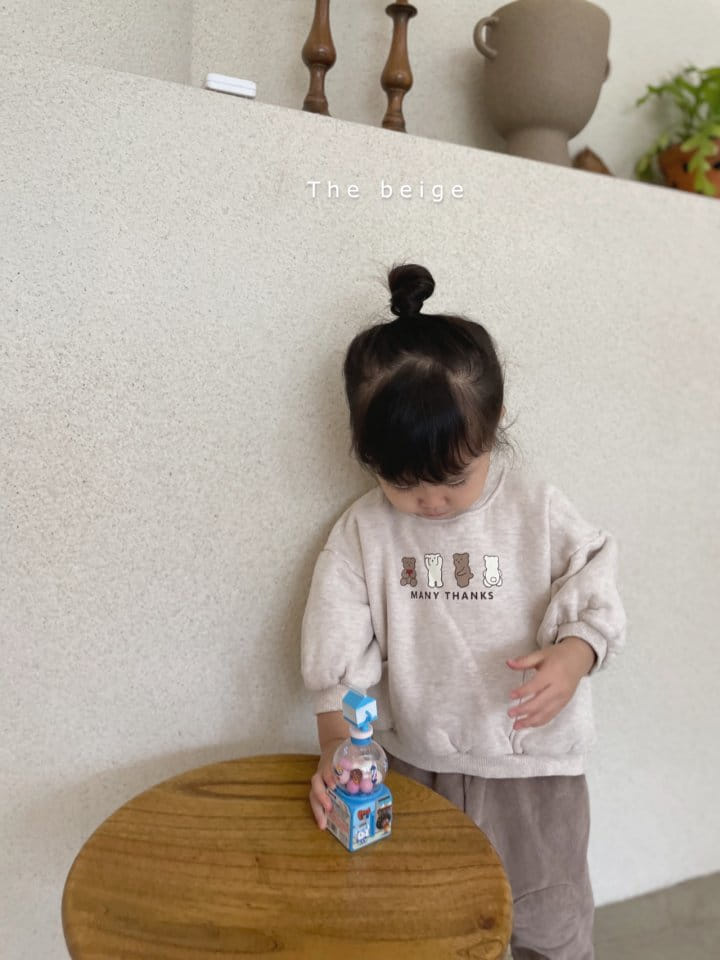 THE BEIGE - Korean Children Fashion - #Kfashion4kids - Bear Pocket Sweatshirt - 7