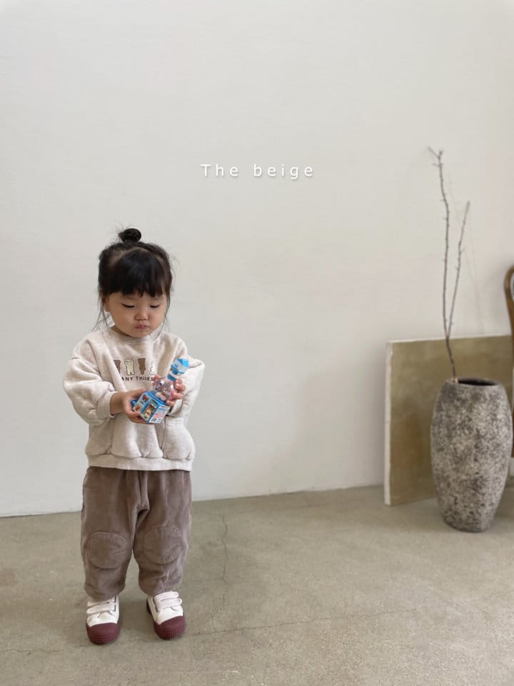 THE BEIGE - Korean Children Fashion - #Kfashion4kids - Bear Pocket Sweatshirt - 8