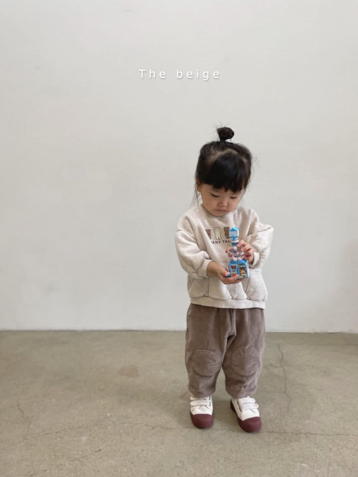 THE BEIGE - Korean Children Fashion - #Kfashion4kids - Bear Pocket Sweatshirt - 9