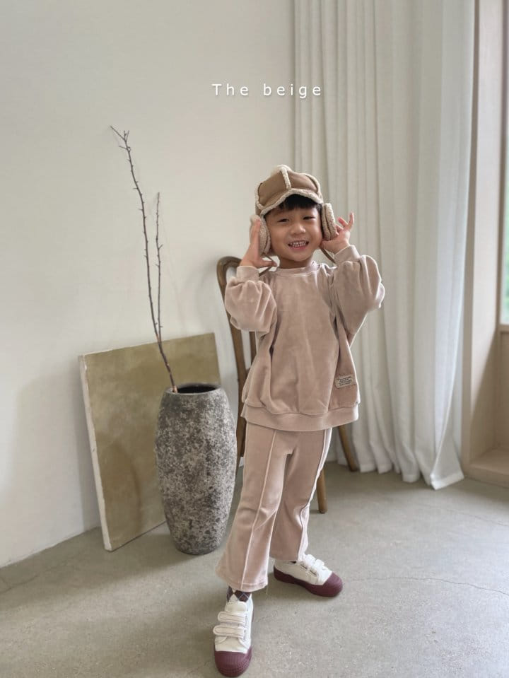 THE BEIGE - Korean Children Fashion - #Kfashion4kids - Velvet Bootscut Pants - 8