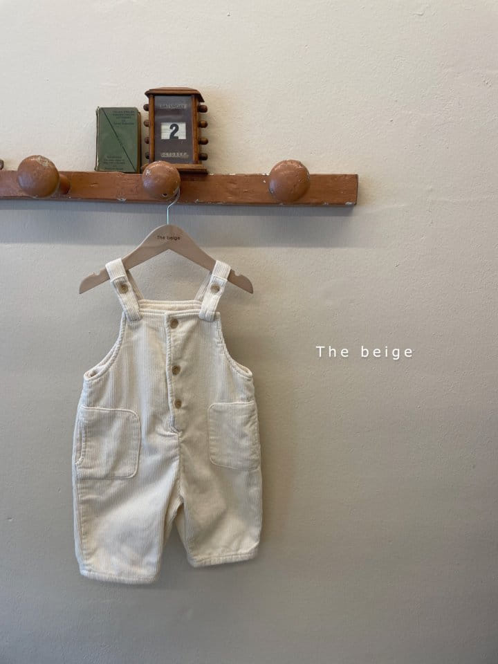 THE BEIGE - Korean Children Fashion - #Kfashion4kids - Dungarees Pants - 3