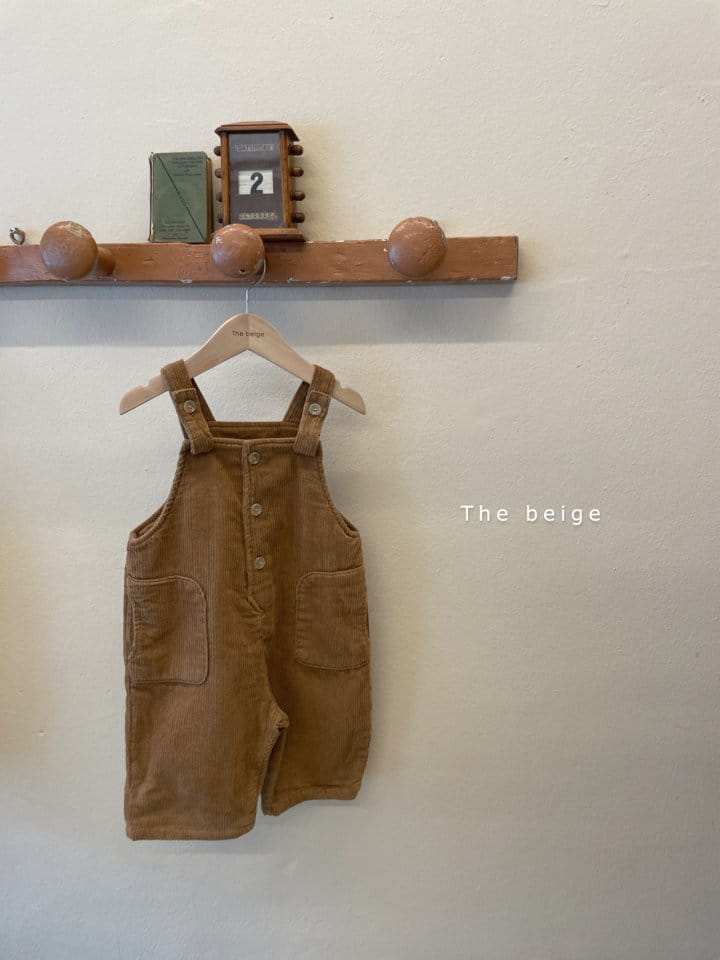 THE BEIGE - Korean Children Fashion - #Kfashion4kids - Dungarees Pants - 4