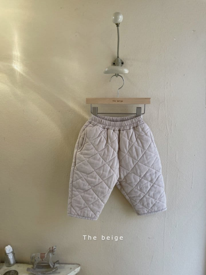 THE BEIGE - Korean Children Fashion - #Kfashion4kids - Quilting Pants - 2