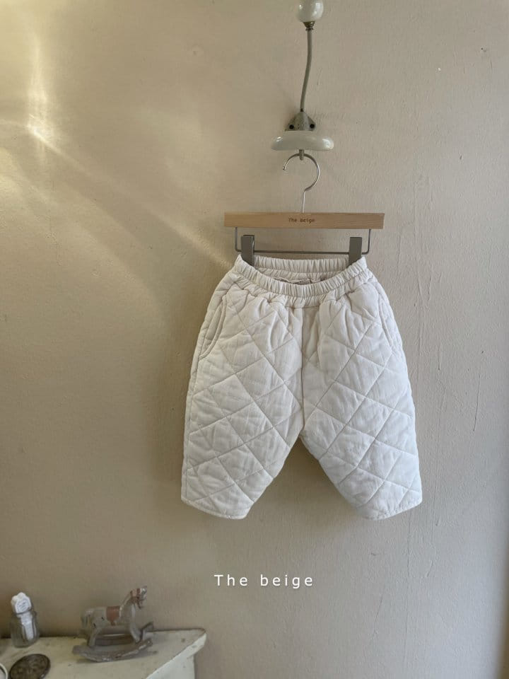 THE BEIGE - Korean Children Fashion - #Kfashion4kids - Quilting Pants - 3