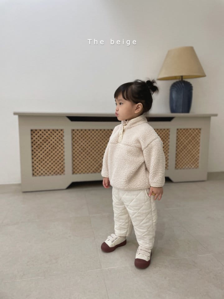 THE BEIGE - Korean Children Fashion - #Kfashion4kids - Quilting Pants - 4