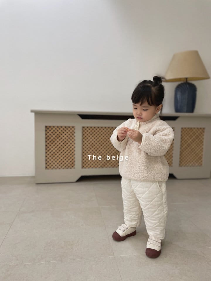 THE BEIGE - Korean Children Fashion - #Kfashion4kids - Quilting Pants - 6