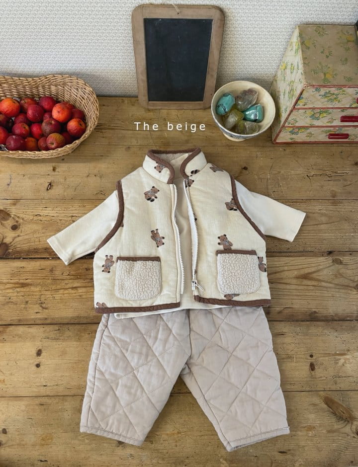 THE BEIGE - Korean Children Fashion - #Kfashion4kids - Quilting Pants - 7
