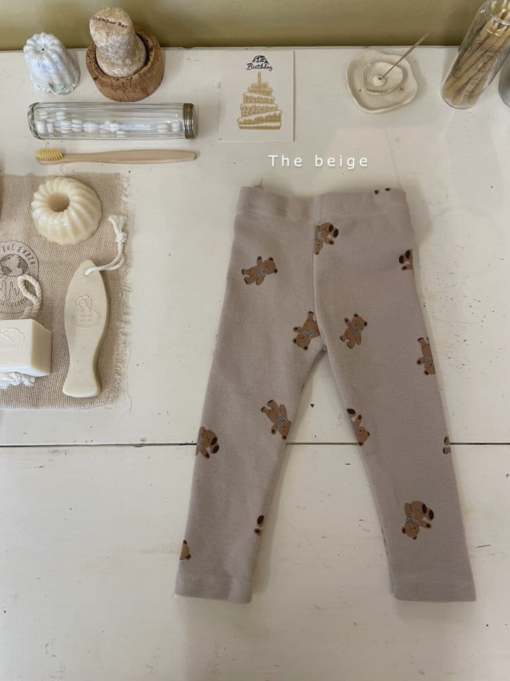 THE BEIGE - Korean Children Fashion - #Kfashion4kids - Basic Leggings - 3