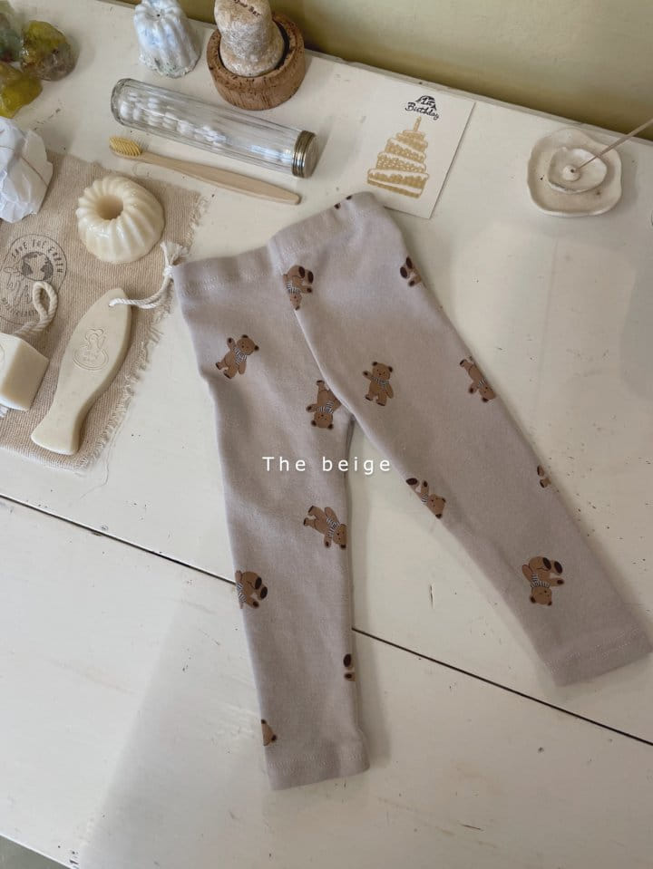 THE BEIGE - Korean Children Fashion - #Kfashion4kids - Basic Leggings - 4