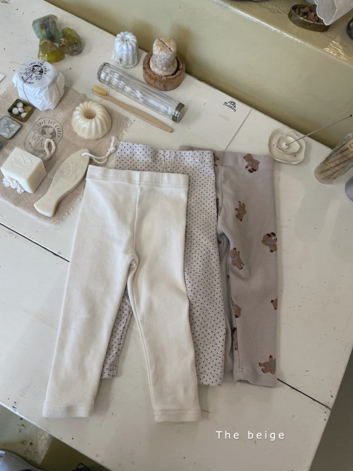 THE BEIGE - Korean Children Fashion - #Kfashion4kids - Basic Leggings - 7