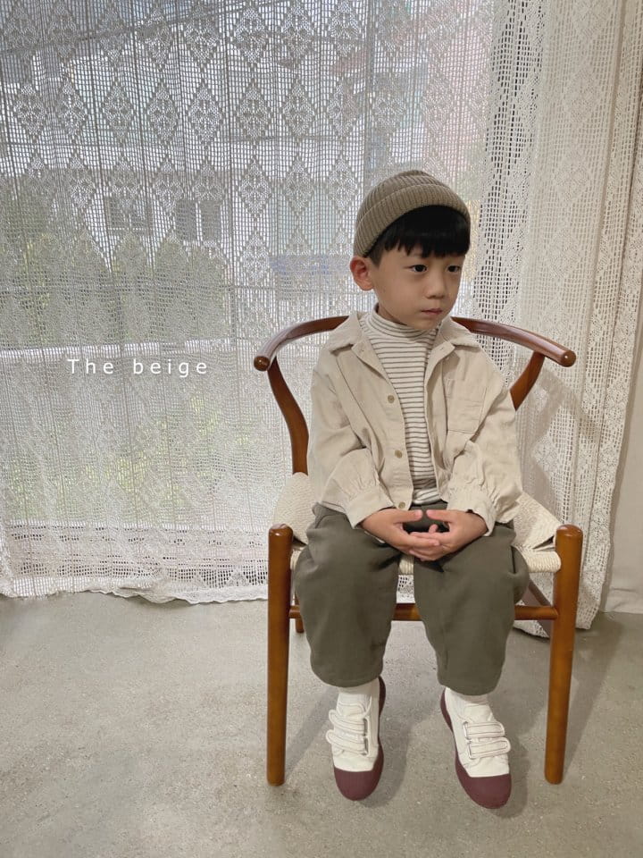 THE BEIGE - Korean Children Fashion - #Kfashion4kids - Fleece Baggy Pants - 11