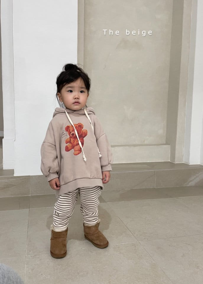 THE BEIGE - Korean Children Fashion - #Kfashion4kids - Fleece Stripes Pants - 10