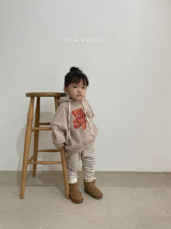 THE BEIGE - Korean Children Fashion - #Kfashion4kids - Fleece Stripes Pants - 9
