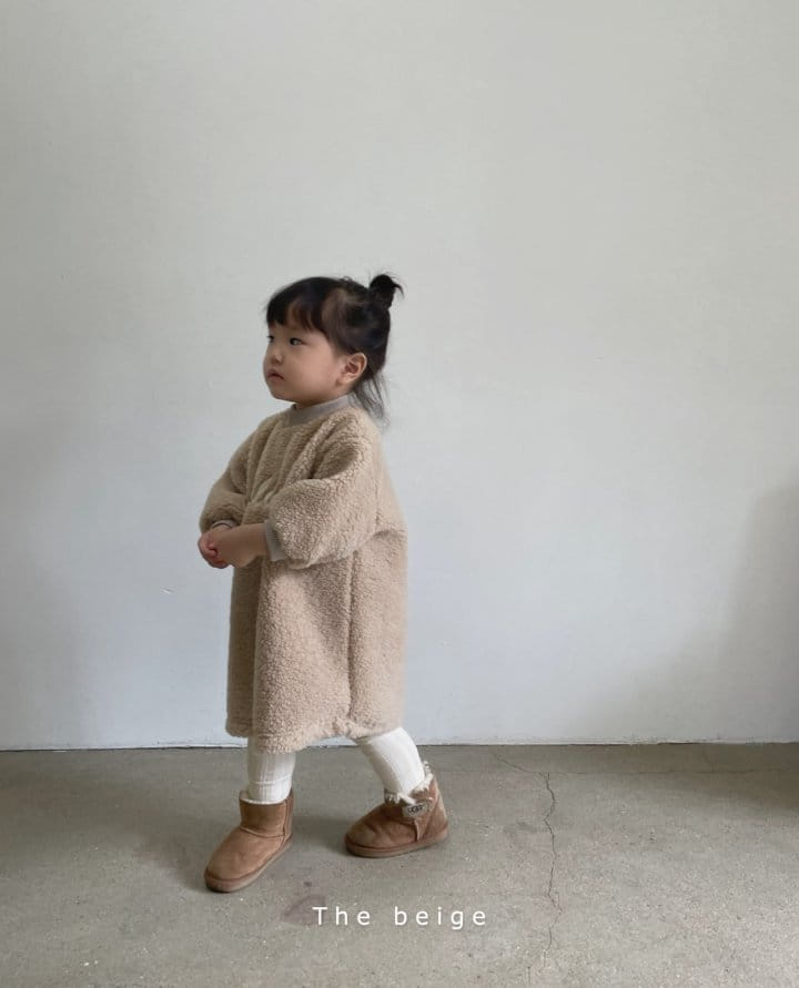 THE BEIGE - Korean Children Fashion - #Kfashion4kids - Fleece One-piece - 11