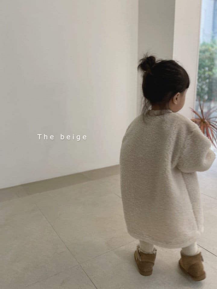 THE BEIGE - Korean Children Fashion - #Kfashion4kids - Fleece One-piece - 7