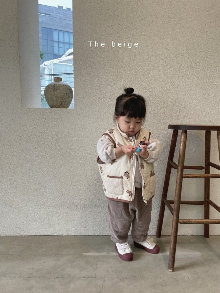 THE BEIGE - Korean Children Fashion - #Kfashion4kids - Bear Vest - 6