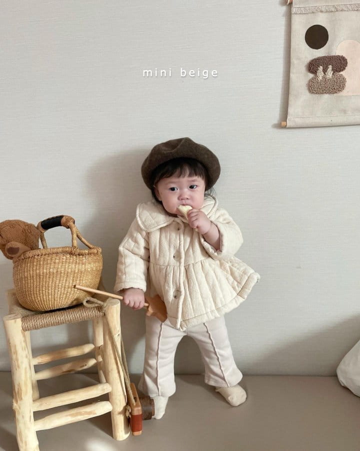THE BEIGE - Korean Children Fashion - #Kfashion4kids - Bebe Quilting Collar Jacket - 9