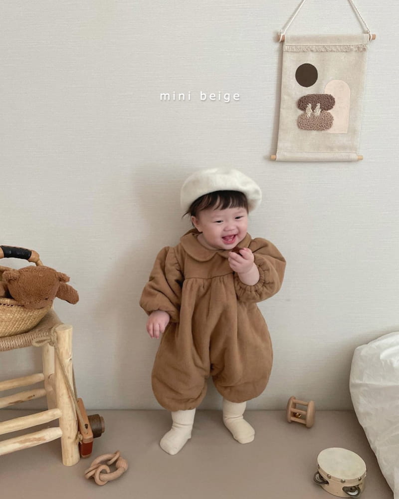 THE BEIGE - Korean Children Fashion - #Kfashion4kids - Bonding Collar Bodysuit - 10