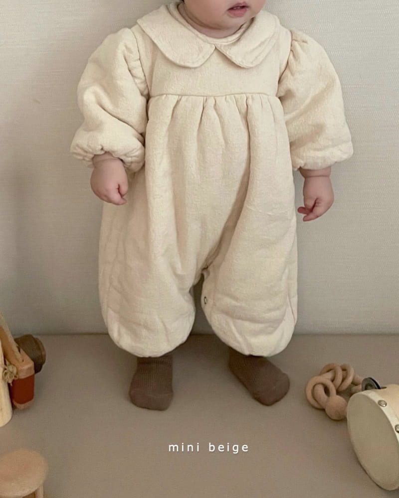 THE BEIGE - Korean Children Fashion - #Kfashion4kids - Bonding Collar Bodysuit - 2
