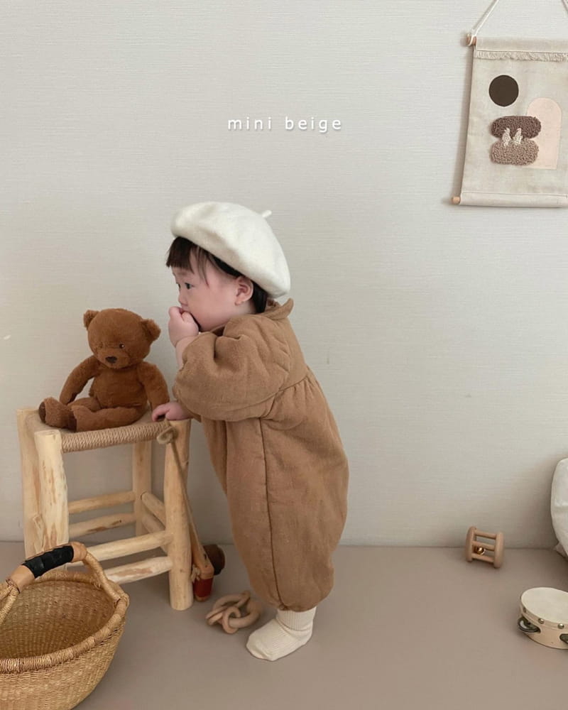 THE BEIGE - Korean Children Fashion - #Kfashion4kids - Bonding Collar Bodysuit - 9