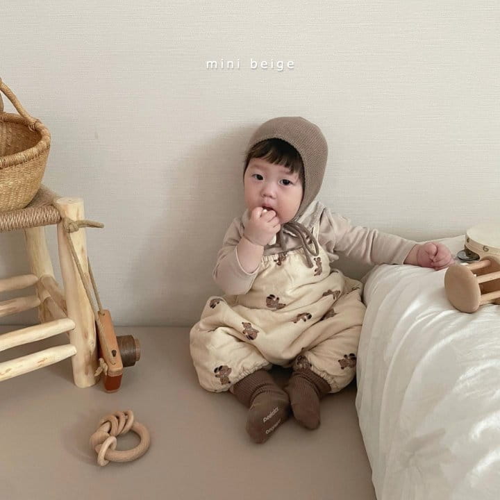 THE BEIGE - Korean Children Fashion - #Kfashion4kids - Bonding String Bodysuit