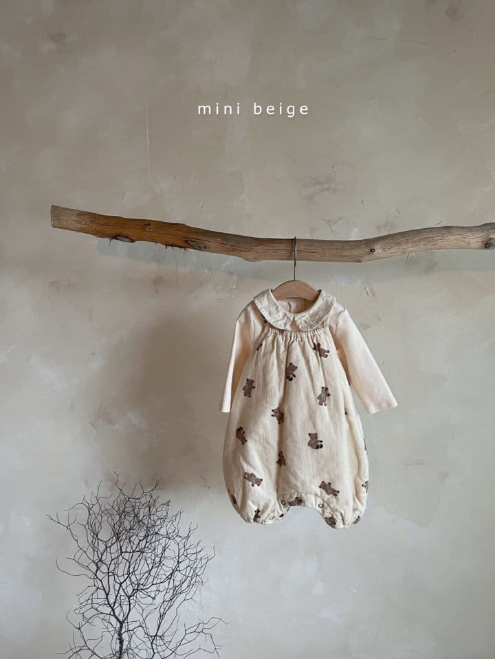 THE BEIGE - Korean Children Fashion - #Kfashion4kids - Bonding String Bodysuit - 10