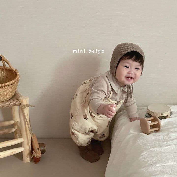 THE BEIGE - Korean Children Fashion - #Kfashion4kids - Bonding String Bodysuit - 3