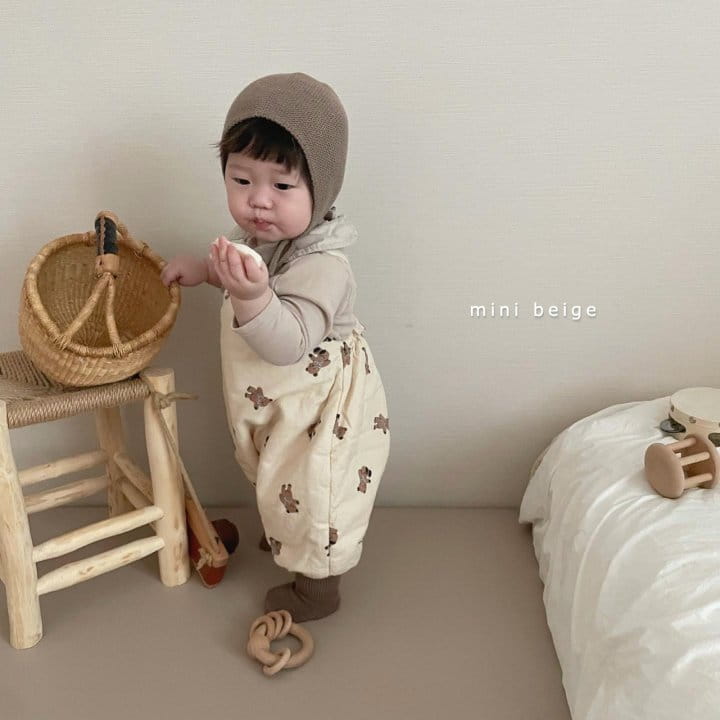 THE BEIGE - Korean Children Fashion - #Kfashion4kids - Bonding String Bodysuit - 6
