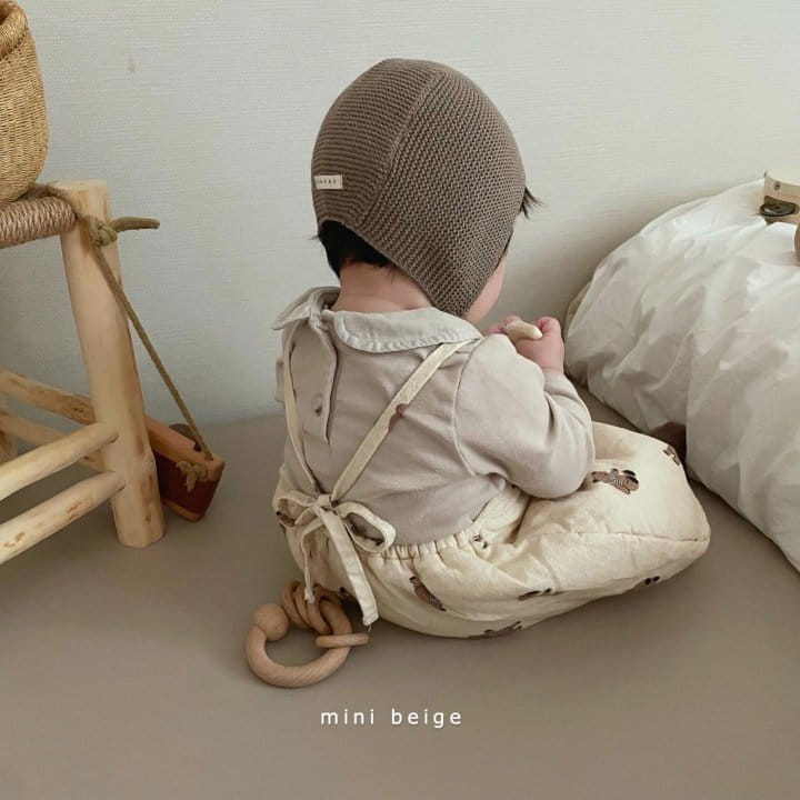 THE BEIGE - Korean Children Fashion - #Kfashion4kids - Bonding String Bodysuit - 8