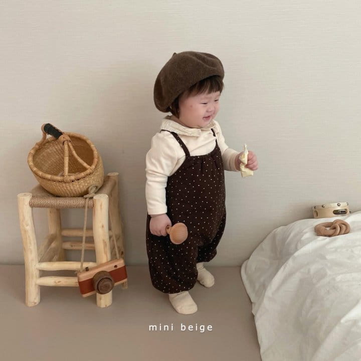 THE BEIGE - Korean Children Fashion - #Kfashion4kids - Bonding String Bodysuit - 9