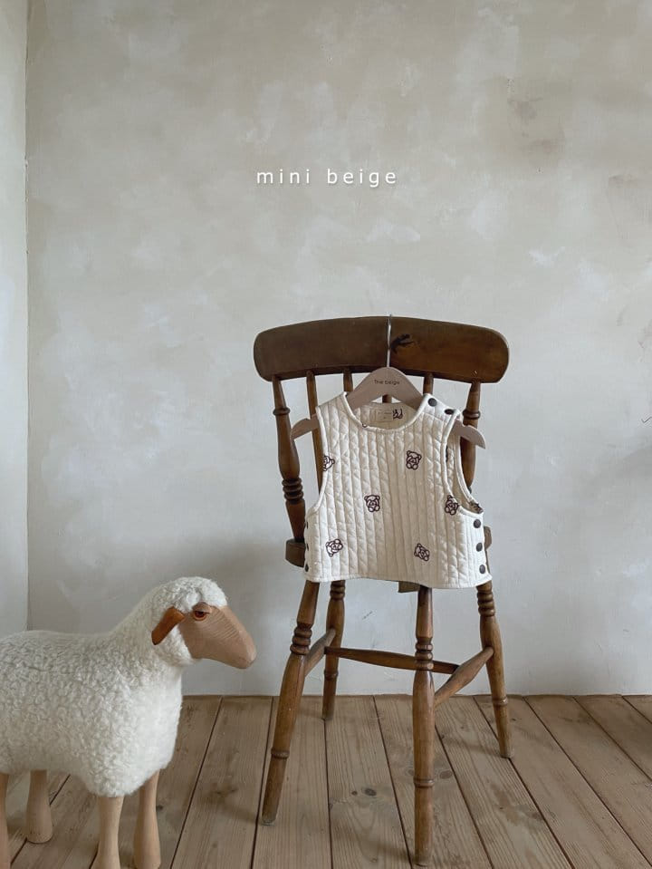 THE BEIGE - Korean Children Fashion - #Kfashion4kids - Quilting Vest - 10