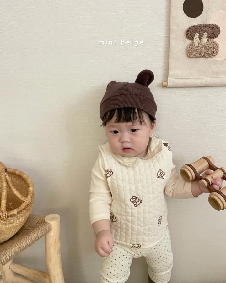 THE BEIGE - Korean Children Fashion - #Kfashion4kids - Quilting Vest - 3