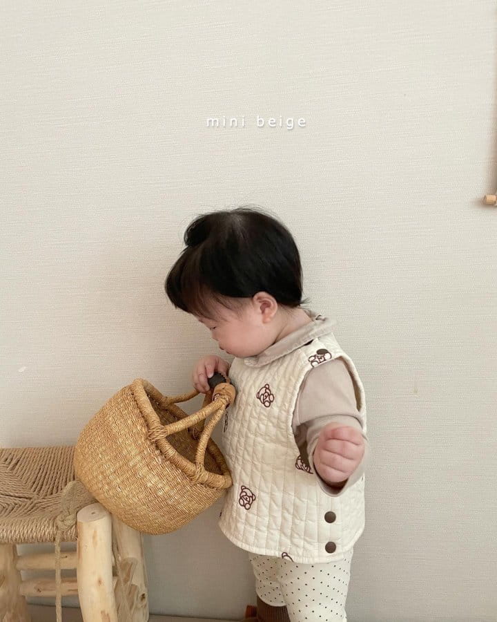 THE BEIGE - Korean Children Fashion - #Kfashion4kids - Quilting Vest - 5
