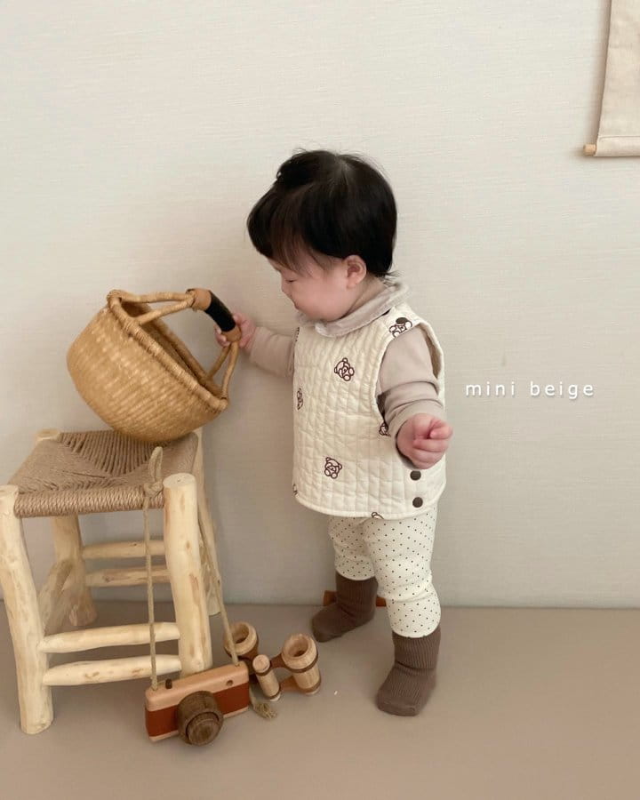 THE BEIGE - Korean Children Fashion - #Kfashion4kids - Quilting Vest - 6