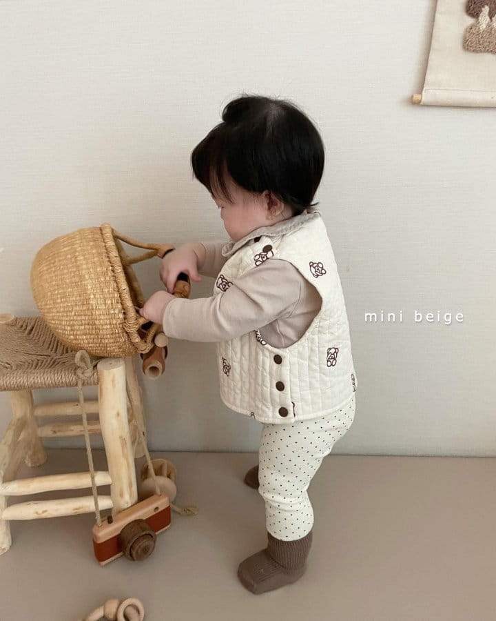 THE BEIGE - Korean Children Fashion - #Kfashion4kids - Quilting Vest - 7