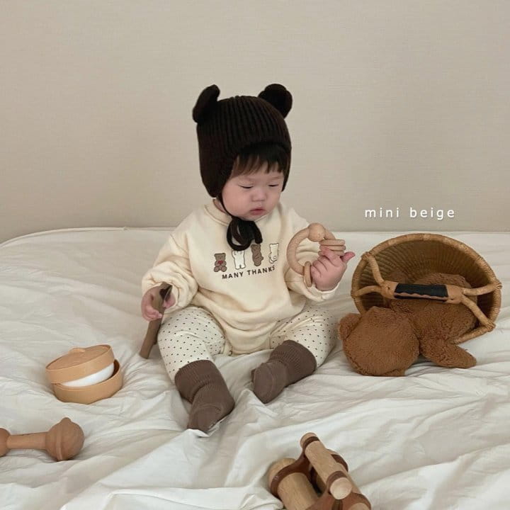 THE BEIGE - Korean Children Fashion - #Kfashion4kids - Four Bears Bodysuit - 6
