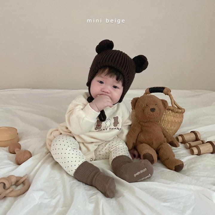 THE BEIGE - Korean Children Fashion - #Kfashion4kids - Four Bears Bodysuit - 7