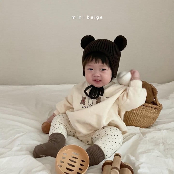 THE BEIGE - Korean Children Fashion - #Kfashion4kids - Four Bears Bodysuit - 8