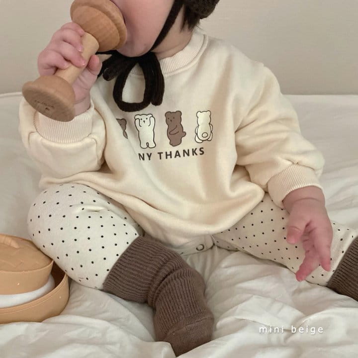 THE BEIGE - Korean Children Fashion - #Kfashion4kids - Four Bears Bodysuit - 9