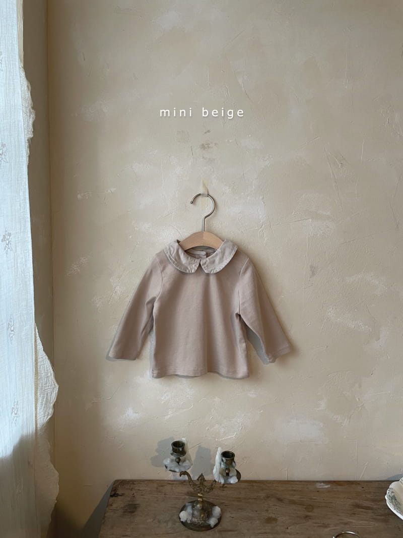 THE BEIGE - Korean Children Fashion - #Kfashion4kids - Circle Collar Tee - 2