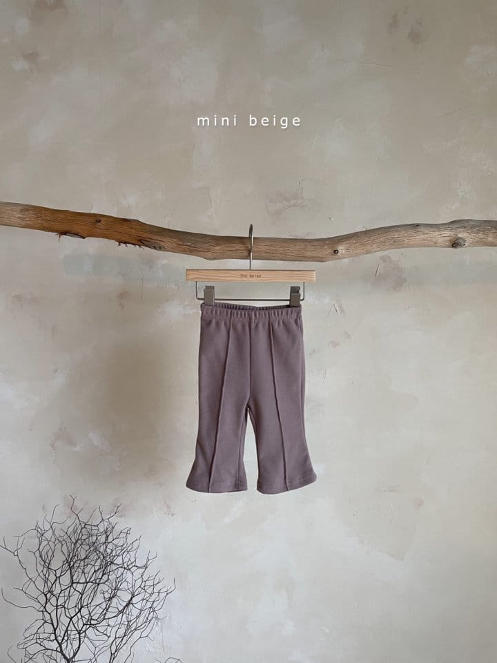 THE BEIGE - Korean Children Fashion - #Kfashion4kids - Bebe Bootscut Leggings