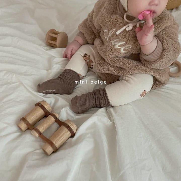 THE BEIGE - Korean Children Fashion - #Kfashion4kids - Bebe Basic Leggings