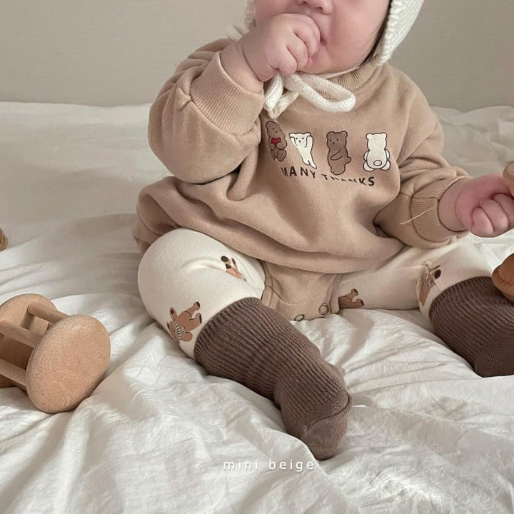 THE BEIGE - Korean Children Fashion - #Kfashion4kids - Bebe Basic Leggings - 2