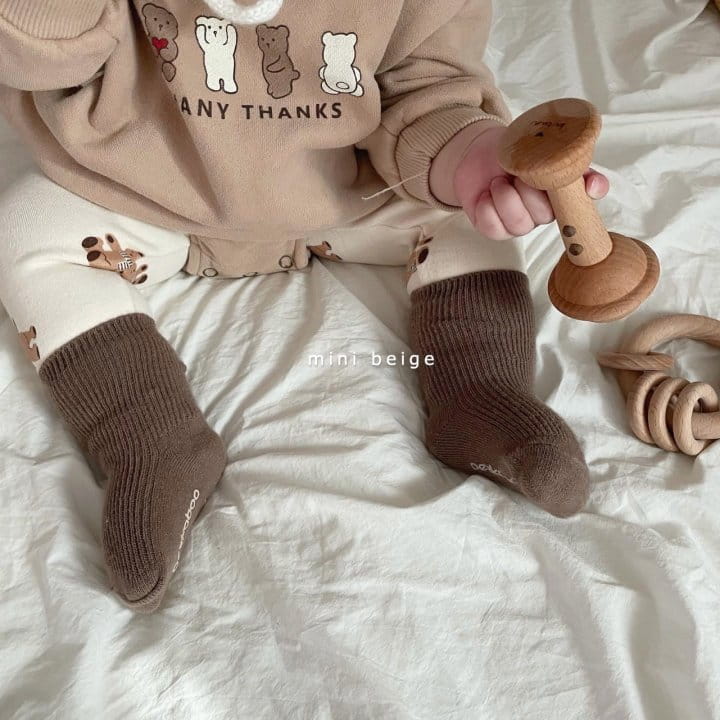 THE BEIGE - Korean Children Fashion - #Kfashion4kids - Bebe Basic Leggings - 3